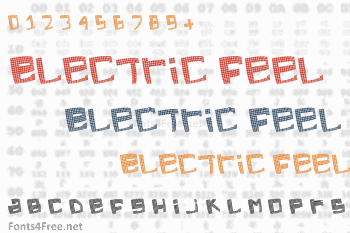 Electric Feel Font