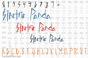 Electric Panda Font