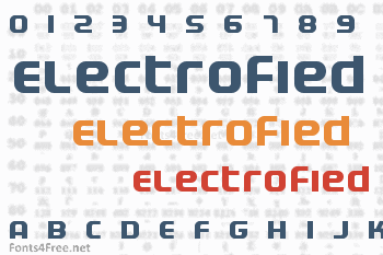 Electrofied Font