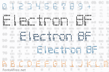 Electron 8F Font