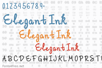 Elegant Ink Font