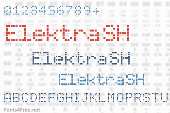 Elektra SH Font