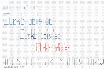 Elektrodisiac Font