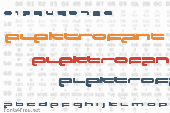 Elektrofant Font