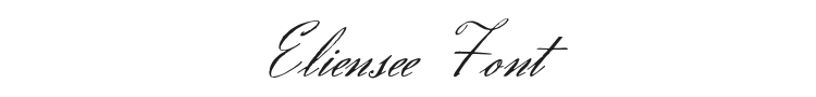 Eliensee Font