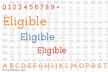 Eligible Font