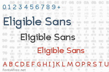 Eligible Sans Font