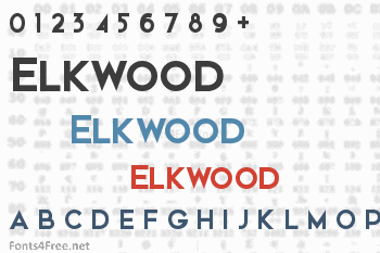 Elkwood Font