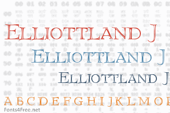 Elliottland J Font