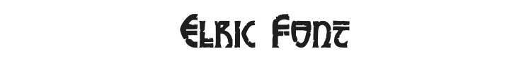 Elric Font Preview