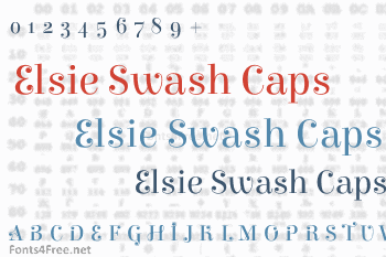 Elsie Swash Caps Font