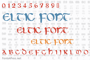 Eltic Font