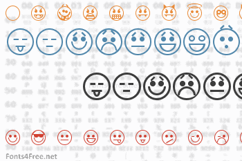 Emoticons Font