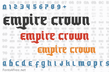 Empire Crown Font