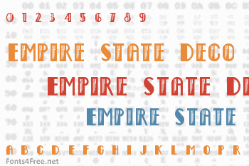 Empire State Deco Font