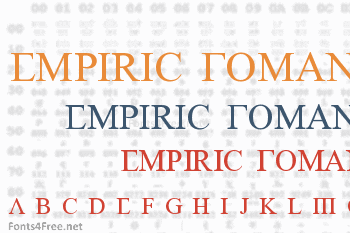 Empiric Roman Font