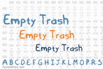 Empty Trash Font