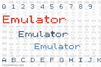 Emulator Font