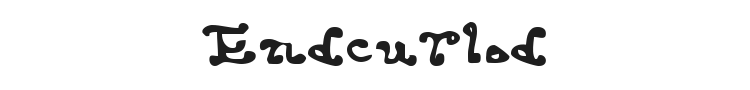 Endcurled Font