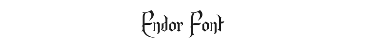 Endor Font