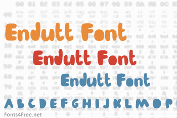 Endutt Font