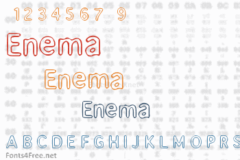 Enema Font