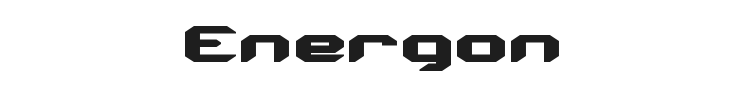 Energon Font