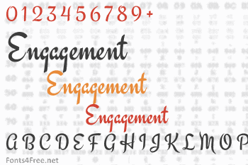 Engagement Font