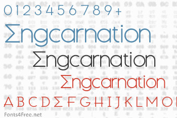 Engcarnation Font