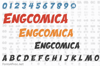 Engcomica Font