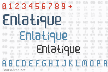 Enlatique Font