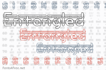 Entangled Font