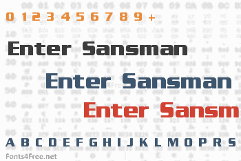 Enter Sansman Font