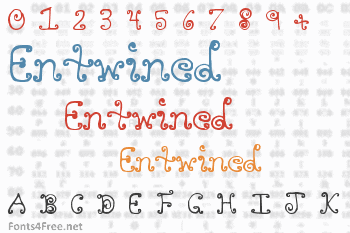 Entwined Font