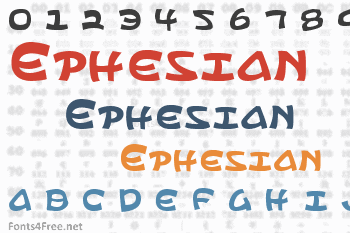 Ephesian Font