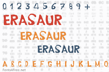 Erasaur Font