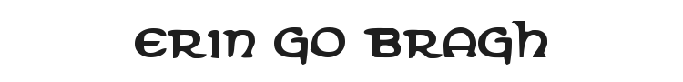 Erin Go Bragh Font