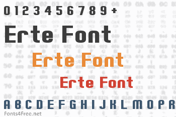 Erte Font