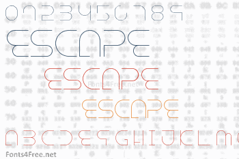 Escape Font