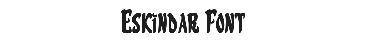 Eskindar Font Preview