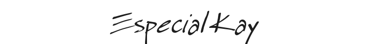 Especial Kay Font Preview