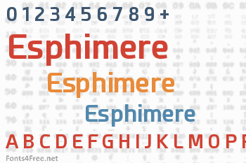 Esphimere Font