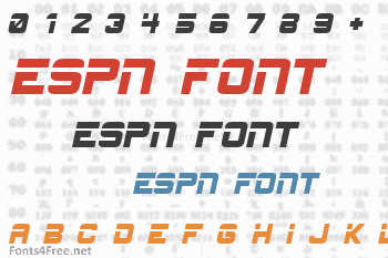 ESPN Font