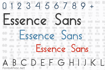 Essence Sans Font