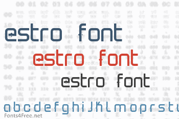 Estro1 Font