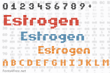 Estrogen Font