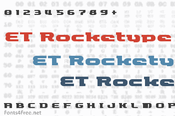 ET Rocketype Font