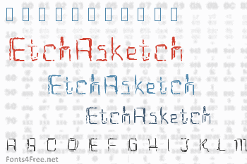 EtchAsketch Font