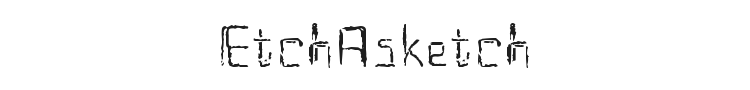 EtchAsketch Font Preview