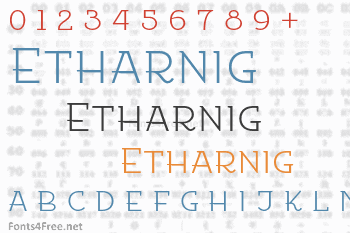 Etharnig Font